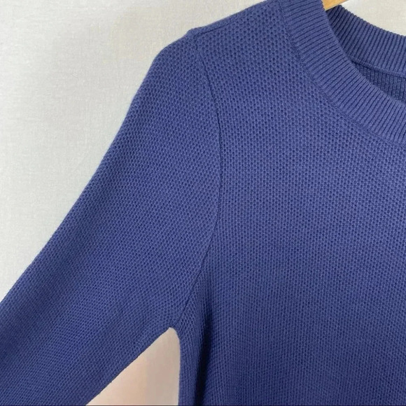 Halogen x Atlantic-Pacific 3/4 Sleeve Crewneck Sweater Pullover - Picture 3 of 10